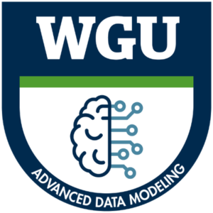 WGU Academic Credentials - Advanced Data Modeling Micro-credential - 2022-07-07